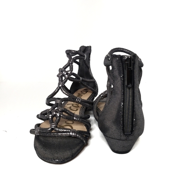 Sam Edelman Daryn pewter gladiator sandals - Picture 7 of 9